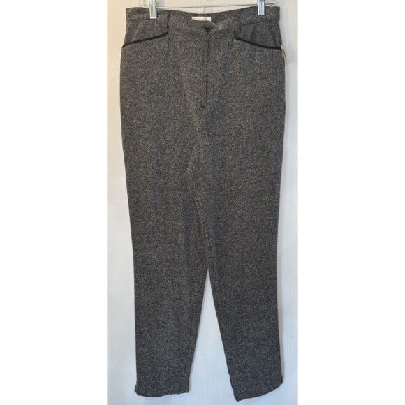 Talbots Trousers Black White Dress Slacks Pockets Pants Women’s Size 12 NEW - Picture 1 of 8